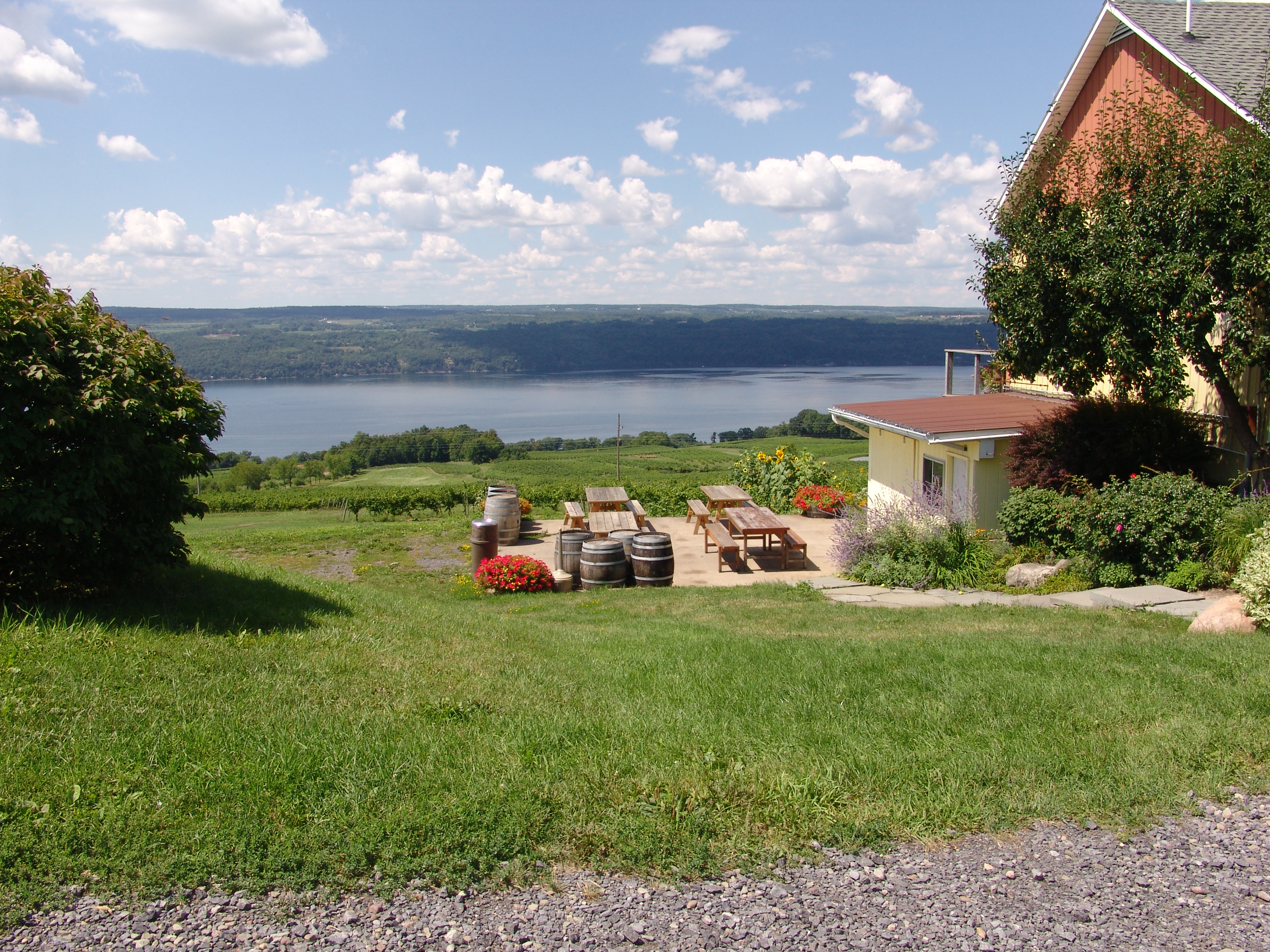 Beautiful view of Seneca Lake